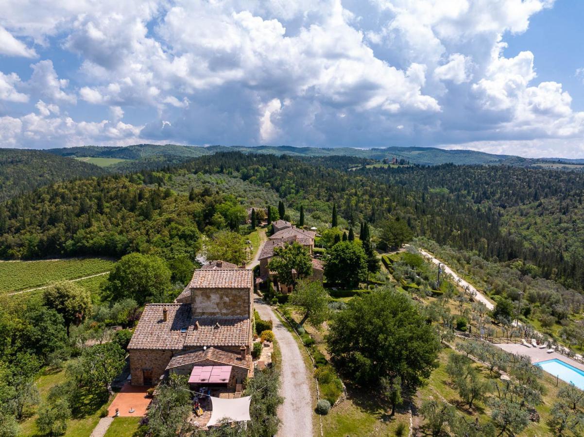 Borgo Nel Chianti Istrice Con Piscina Tennis E Wifi Castellina in Chianti Eksteriør billede