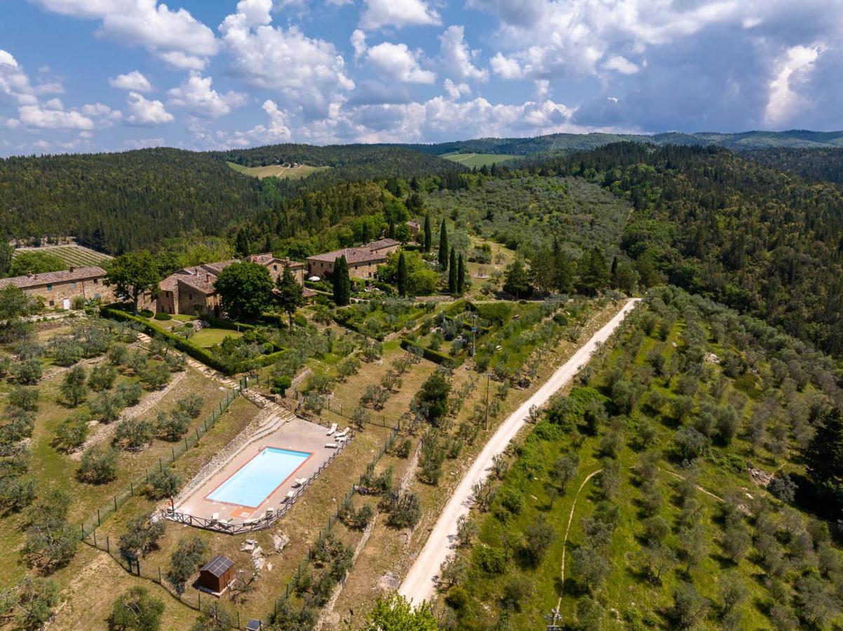 Borgo Nel Chianti Istrice Con Piscina Tennis E Wifi Castellina in Chianti Eksteriør billede
