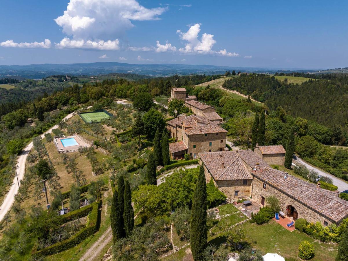 Borgo Nel Chianti Istrice Con Piscina Tennis E Wifi Castellina in Chianti Eksteriør billede