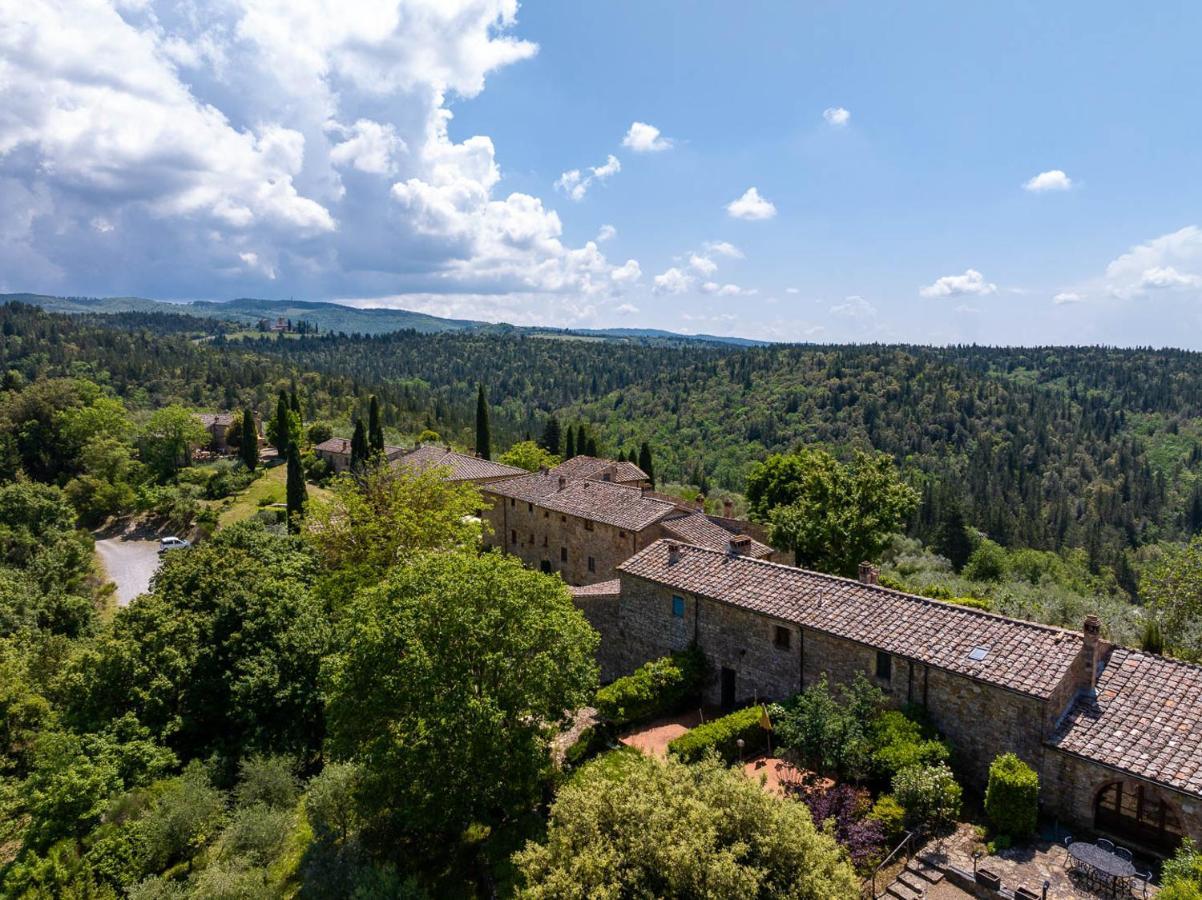 Borgo Nel Chianti Istrice Con Piscina Tennis E Wifi Castellina in Chianti Eksteriør billede