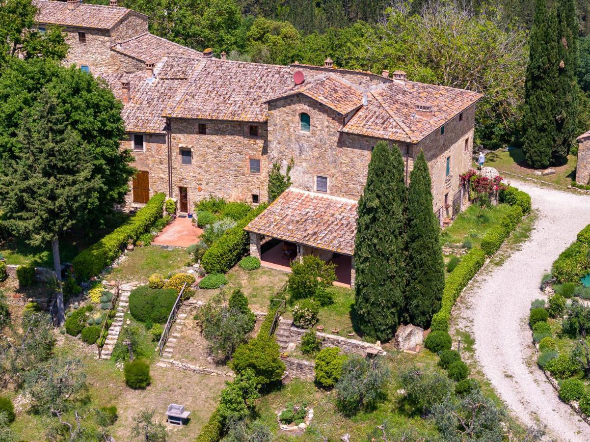 Borgo Nel Chianti Istrice Con Piscina Tennis E Wifi Castellina in Chianti Eksteriør billede