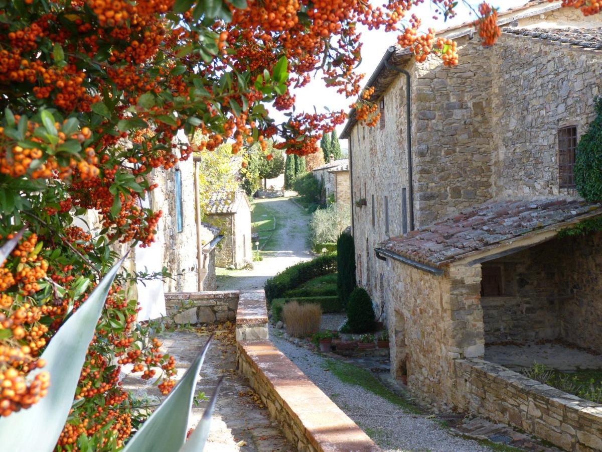 Borgo Nel Chianti Istrice Con Piscina Tennis E Wifi Castellina in Chianti Eksteriør billede